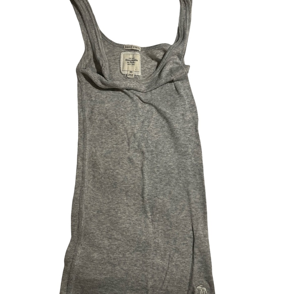 Abercrombie & Fitch Heather Gray Tank Top